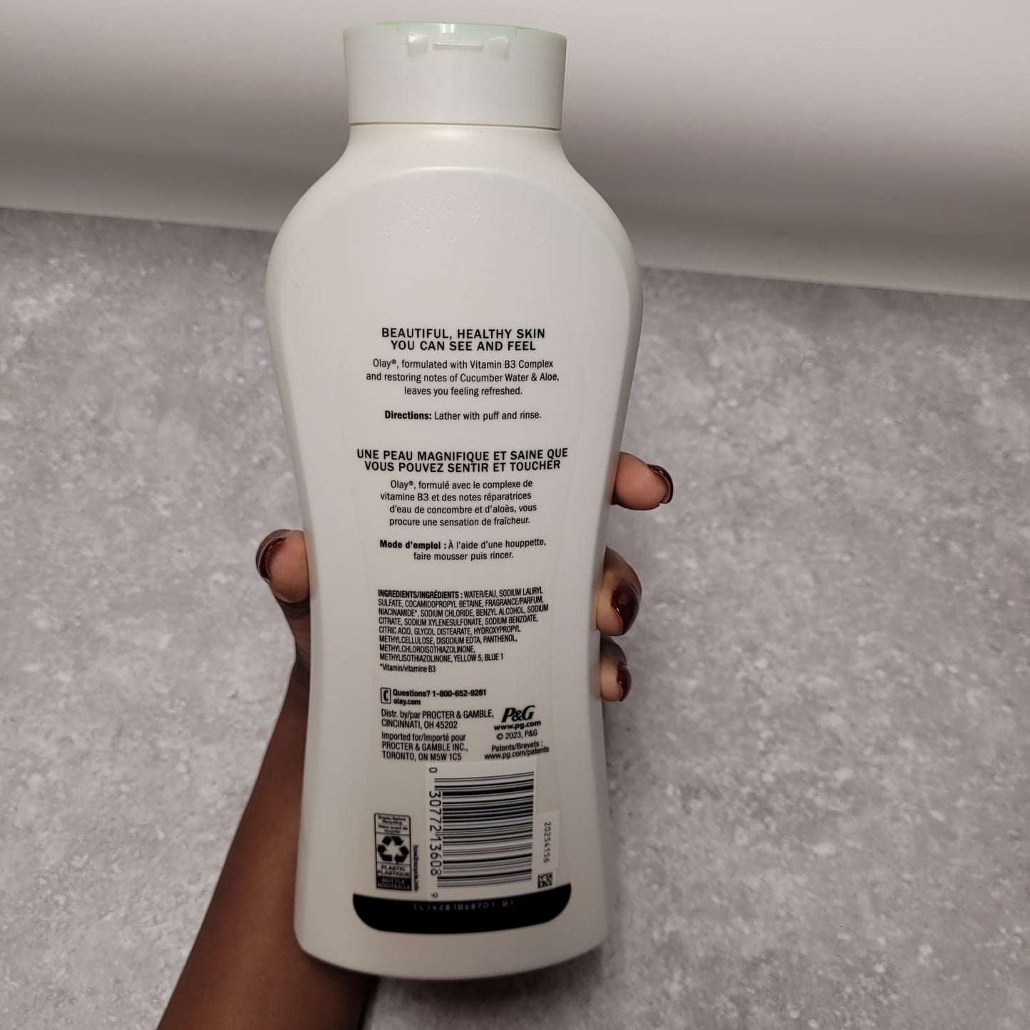 Olay Fresh Outlast Body Wash – Cucumber & Aloe Water (700 ml)