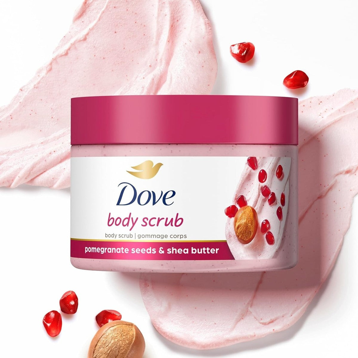 Dove Pomegranate & Shea Butter Exfoliating Body Polish 300g