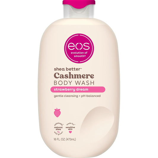 eos Strawberry Dream Cashmere Body Wash 473ml / 16 fl oz