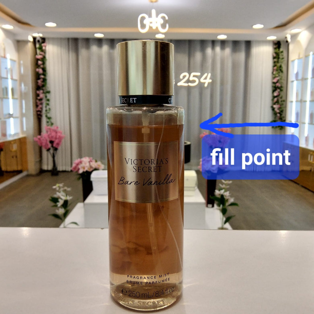 SPILLED Victoria's Secret Bare Vanilla OG Mist (250 ml)