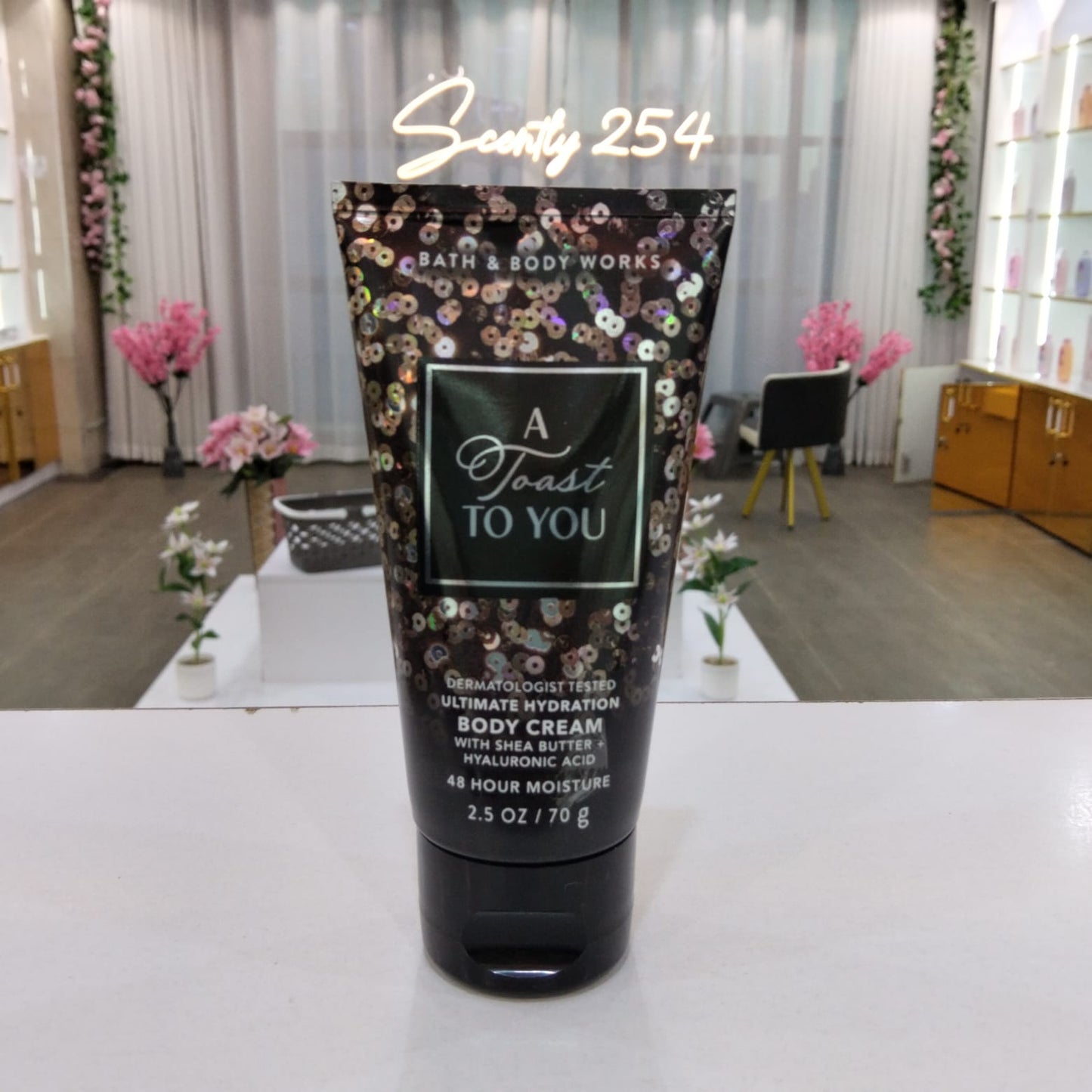 Bath & Body Works A Toast To You Travel Size Ultimate Hydration Body Cream 70g