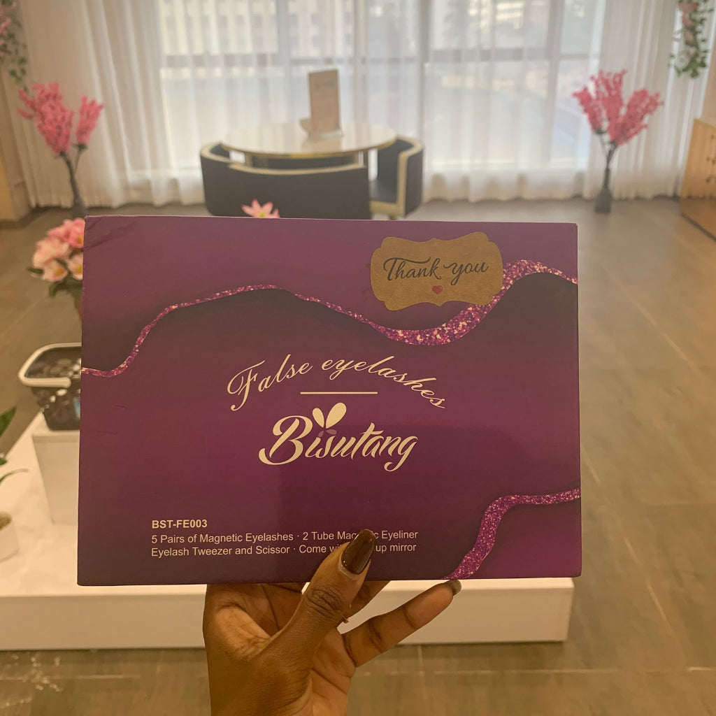 Bisutang Magnetic False Eyelashes with Eyeliner Kit