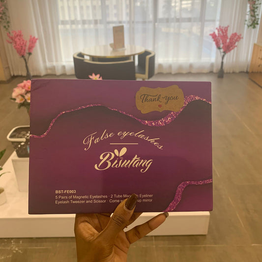 Bisutang Magnetic False Eyelashes with Eyeliner Kit