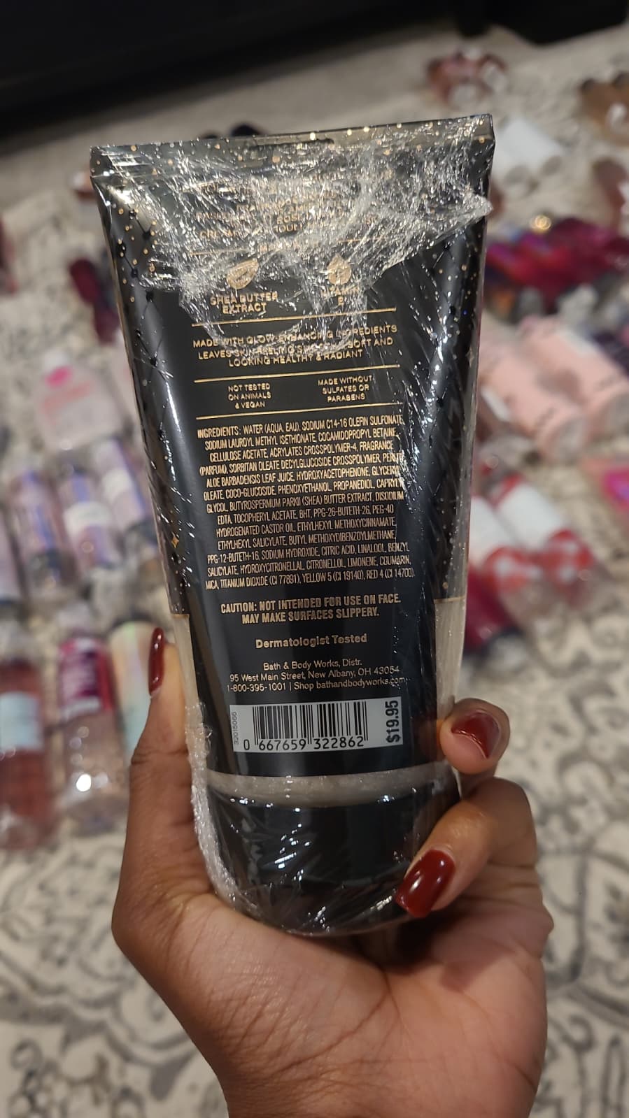 Bath &Body Works Into The Night Exfoliating Body Scrub 226g