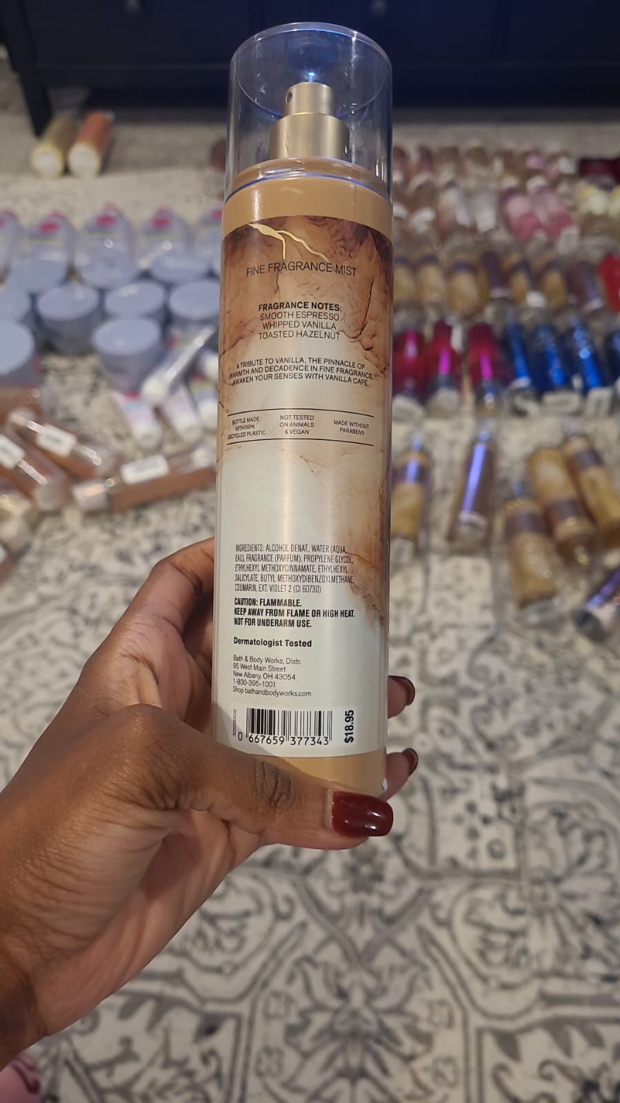 Bath & Body Works Vanilla Cafe Mist 236ml