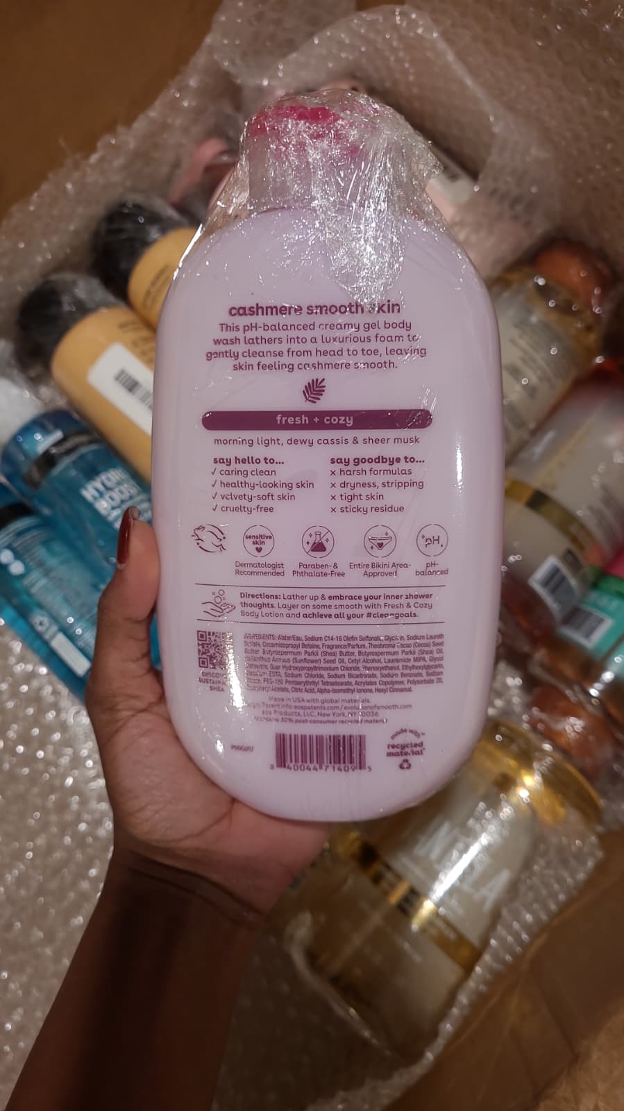 eos Shea Better Cashmere Body Wash – Fresh & Cozy (473 ml)