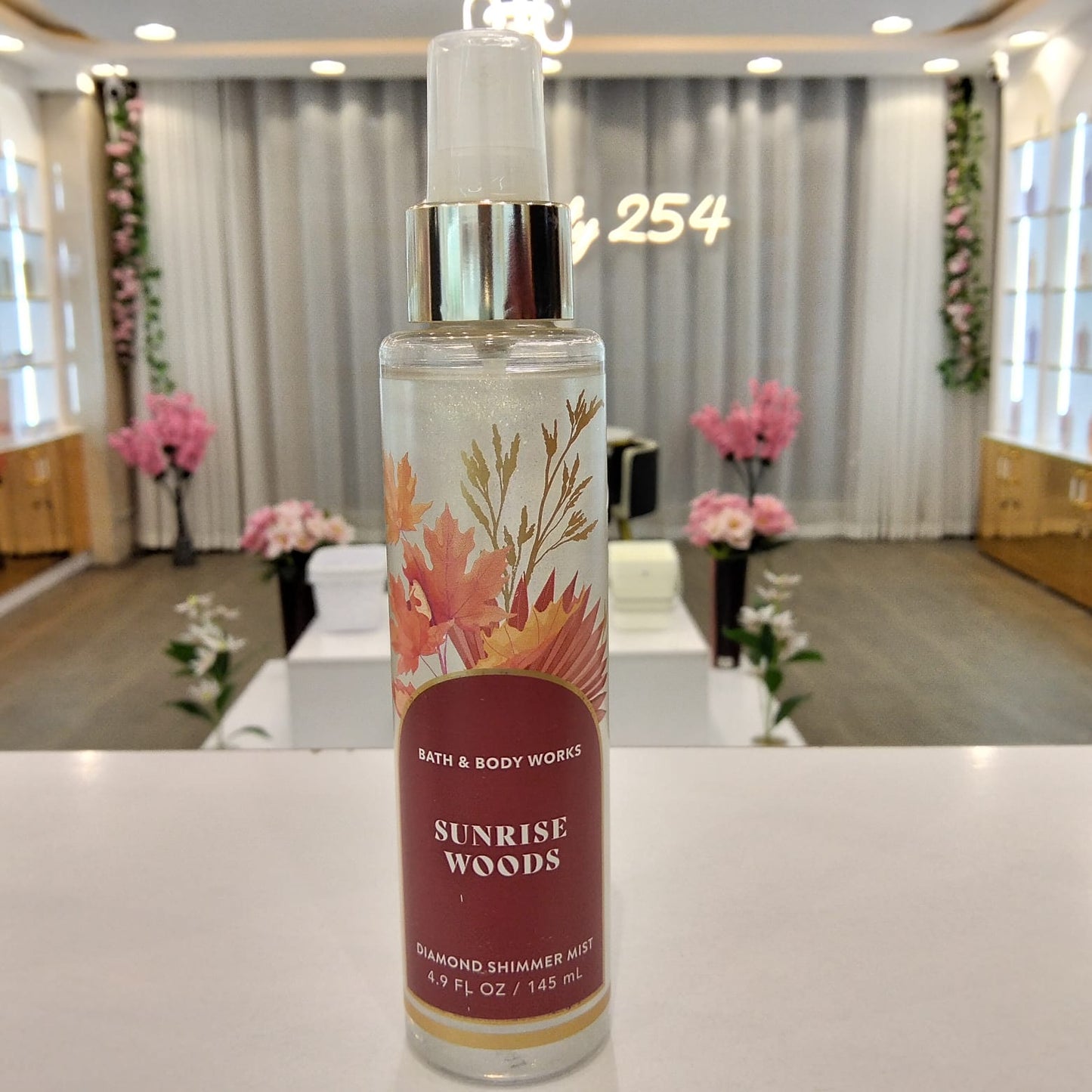 Bath & Body Works Sunrise Woods Diamond Shimmer Mist (145 ml)
