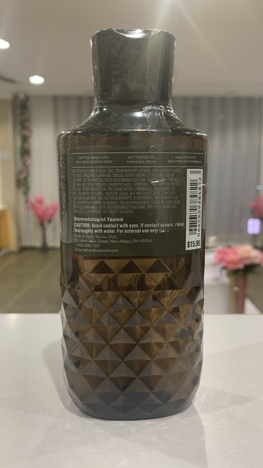 Bath & Body Works Vanilla Noir 3-in-1 Hair, Face & Body Wash 295ml