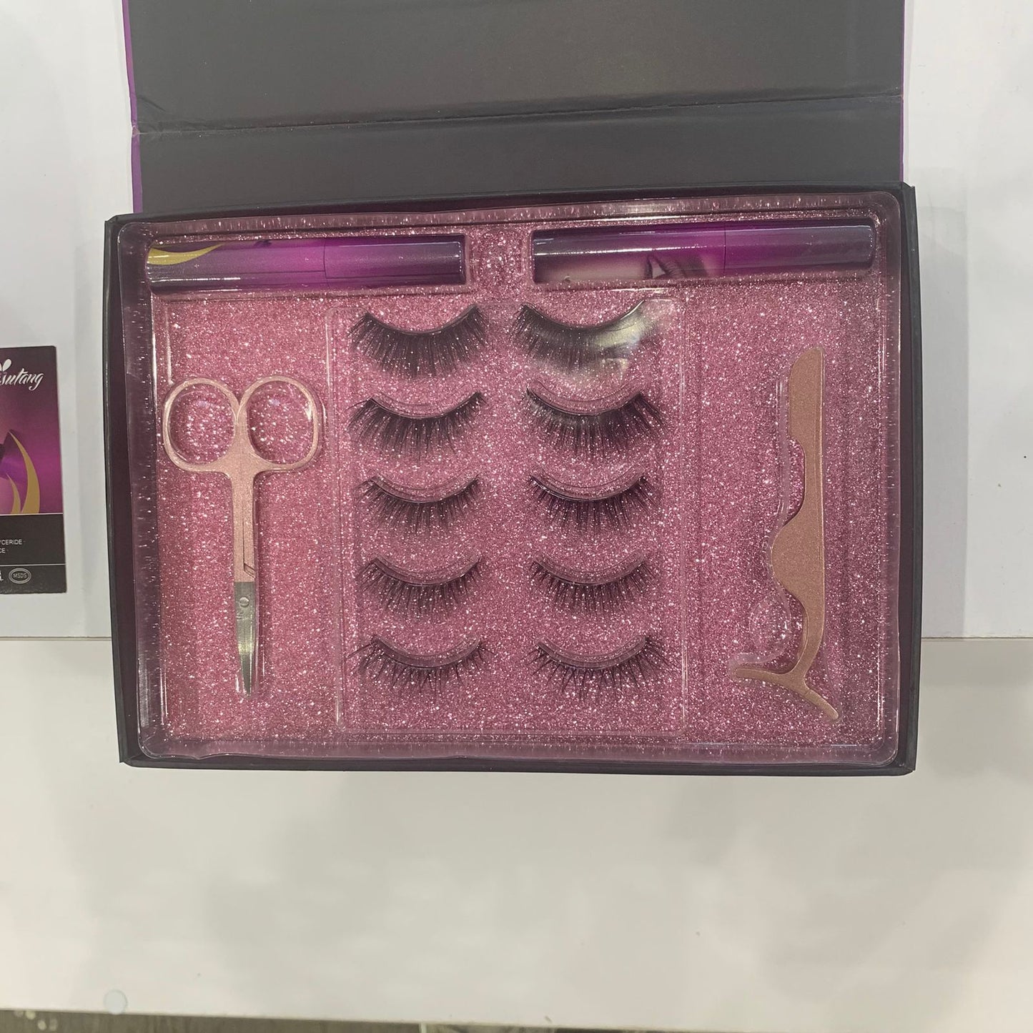 Bisutang Magnetic False Eyelashes with Eyeliner Kit