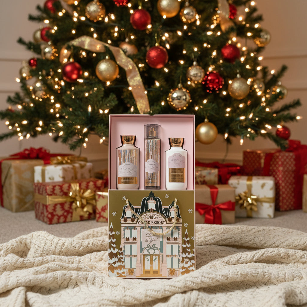 Bath & Body Works Grand Resort Champagne Toast 3-Piece Gift Bag