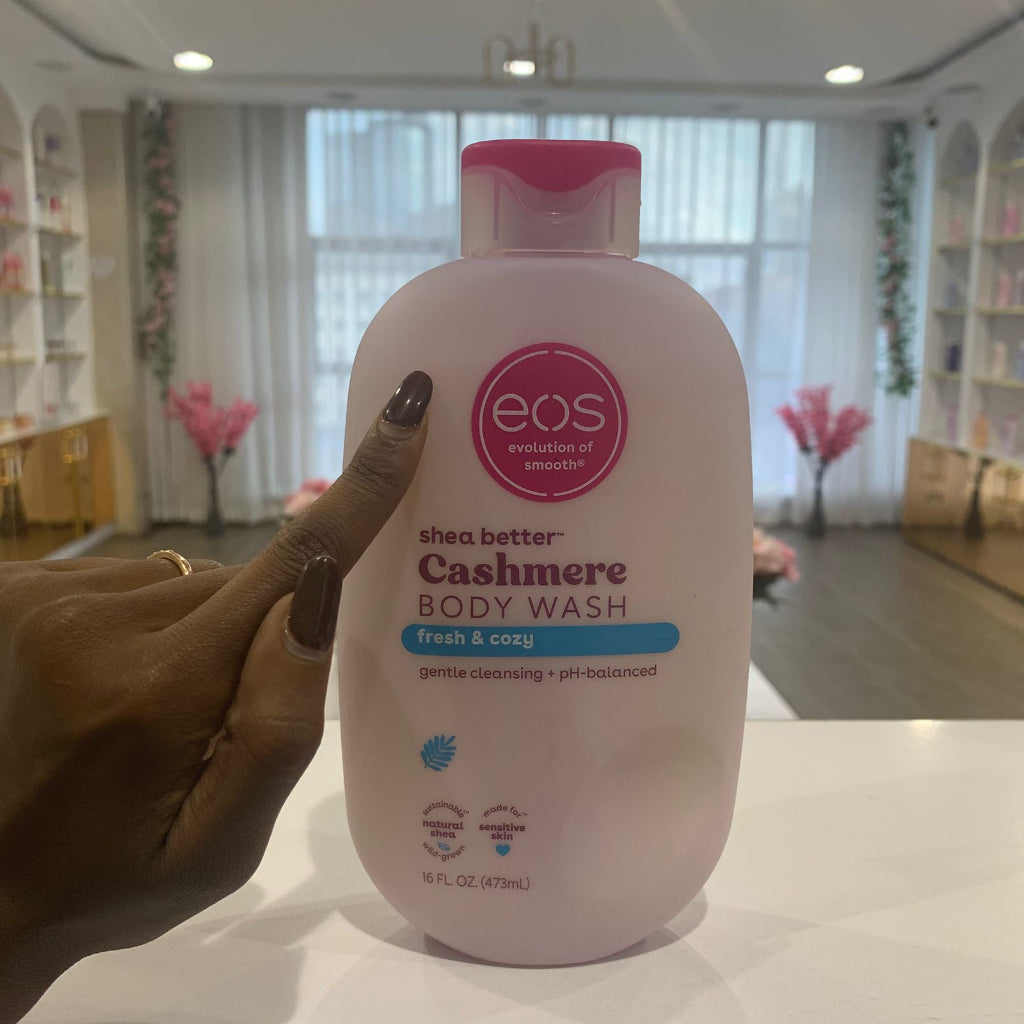 MINOR LEAK - eos Shea Better Cashmere Body Wash – Fresh & Cozy (473 ml)