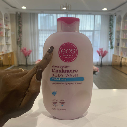 MINOR LEAK - eos Shea Better Cashmere Body Wash – Fresh & Cozy (473 ml)
