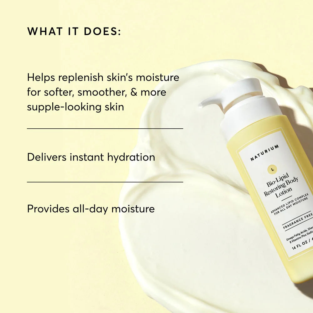 NATURIUM Bio-Lipid Restoring Face & Body Lotion 414ml / 14 oz