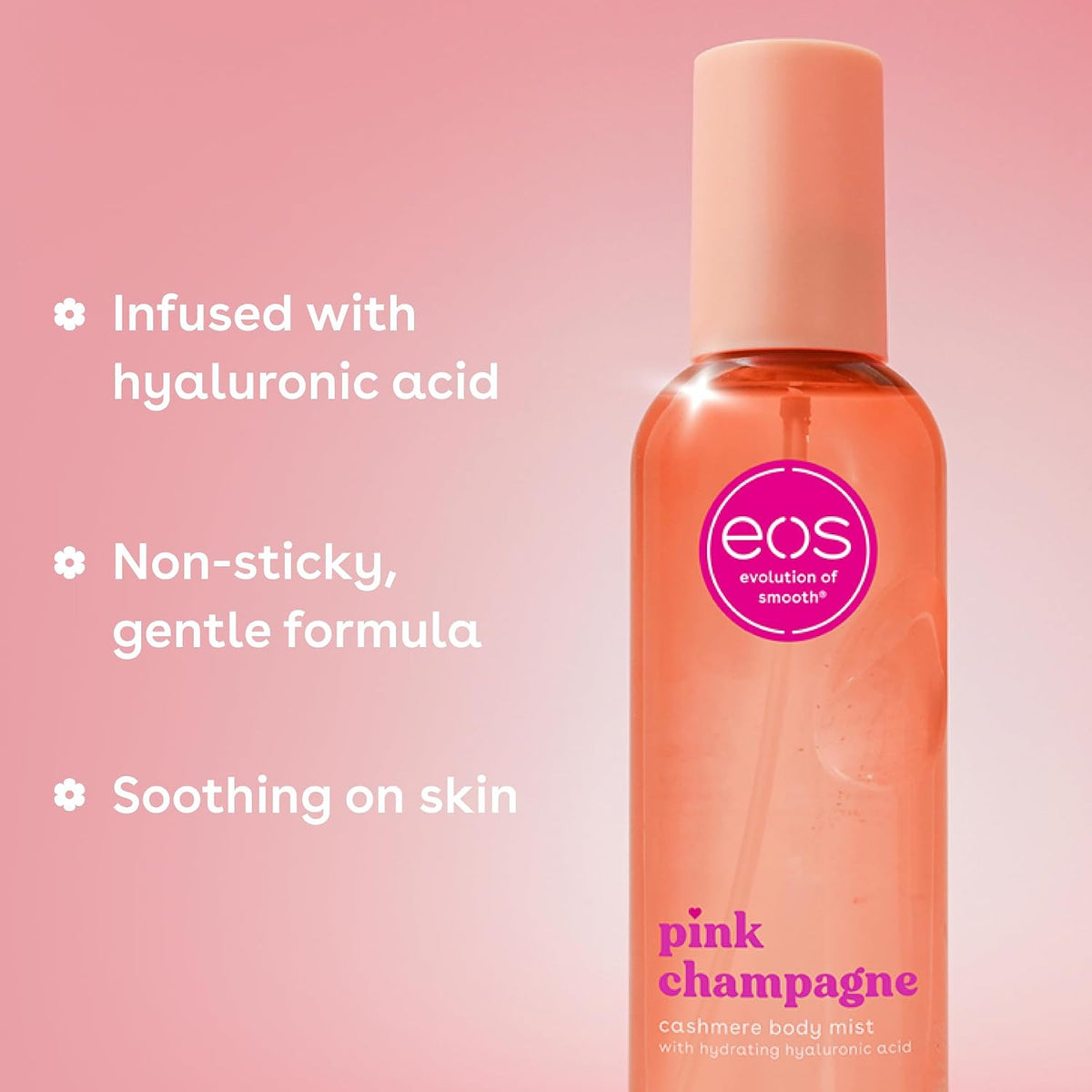 eos Pink Champagne Cashmere Body Mist 177ml / 6 fl oz