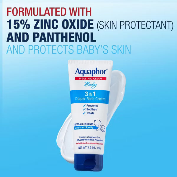 Aquaphor Baby Diaper Rash Cream 99g / 3.5 oz