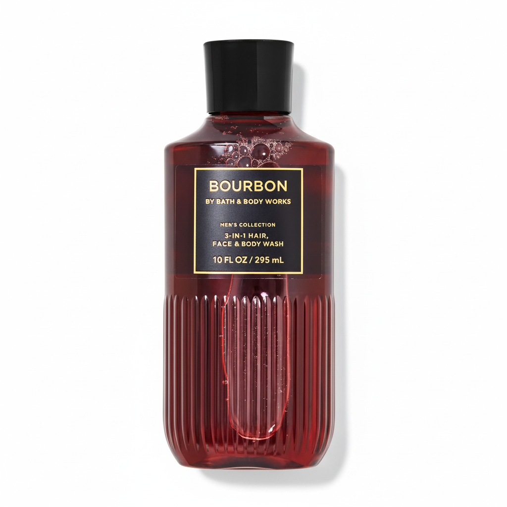 Bourbon 3-in-1 Hair Face & Body Wash
