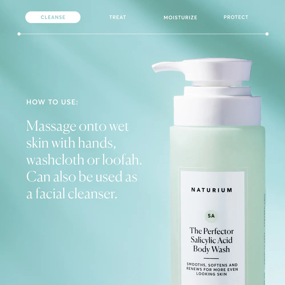 NATURIUM The Perfector Salicylic Acid Face & Body Wash 500ml