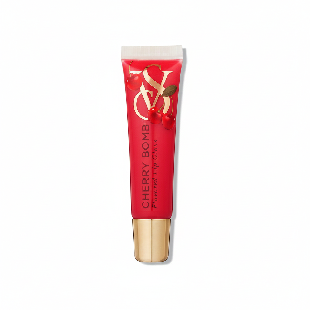 Cherry Bomb Flavored Lip Gloss