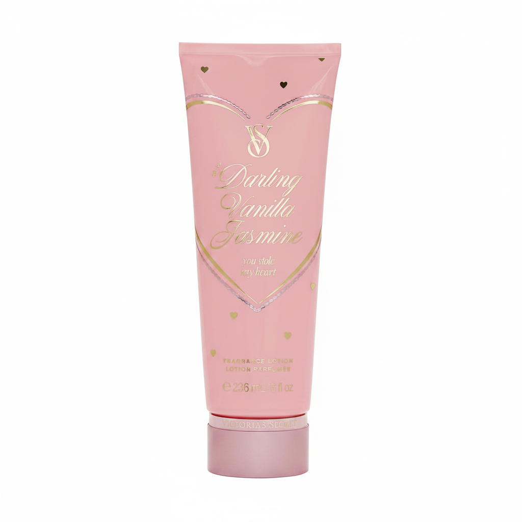 Darling Vanilla Jasmine Lotion White Background