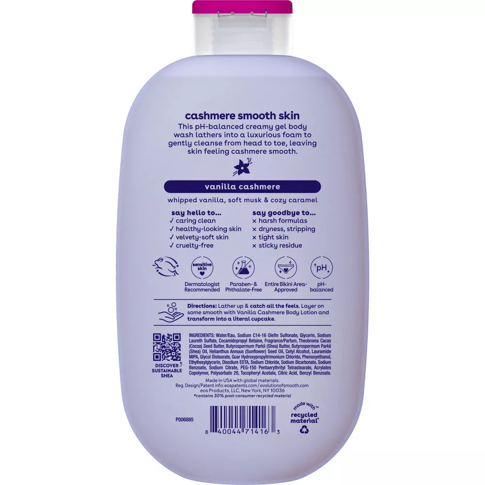 eos Vanilla Cashmere Body Wash (473 ml)