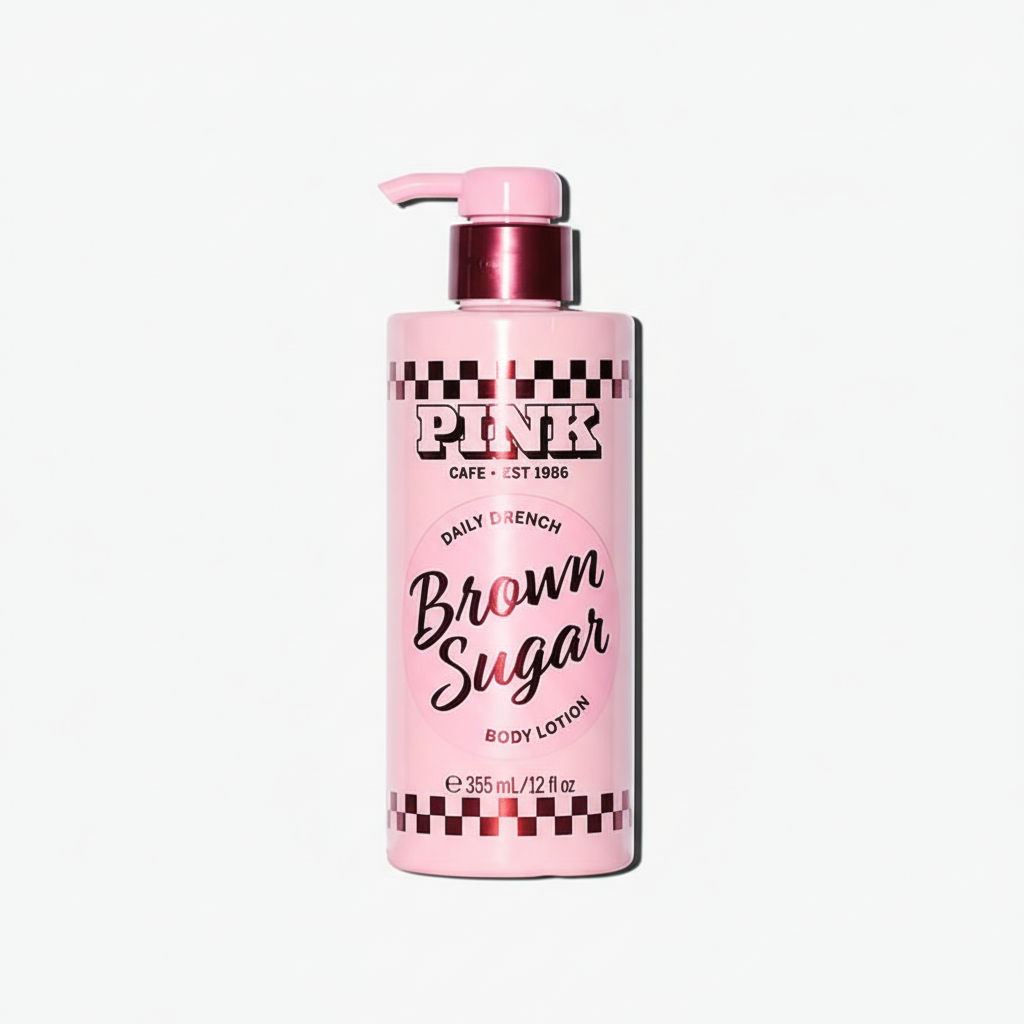PINK Daily Drench Brown Sugar Body Lotion 355ml