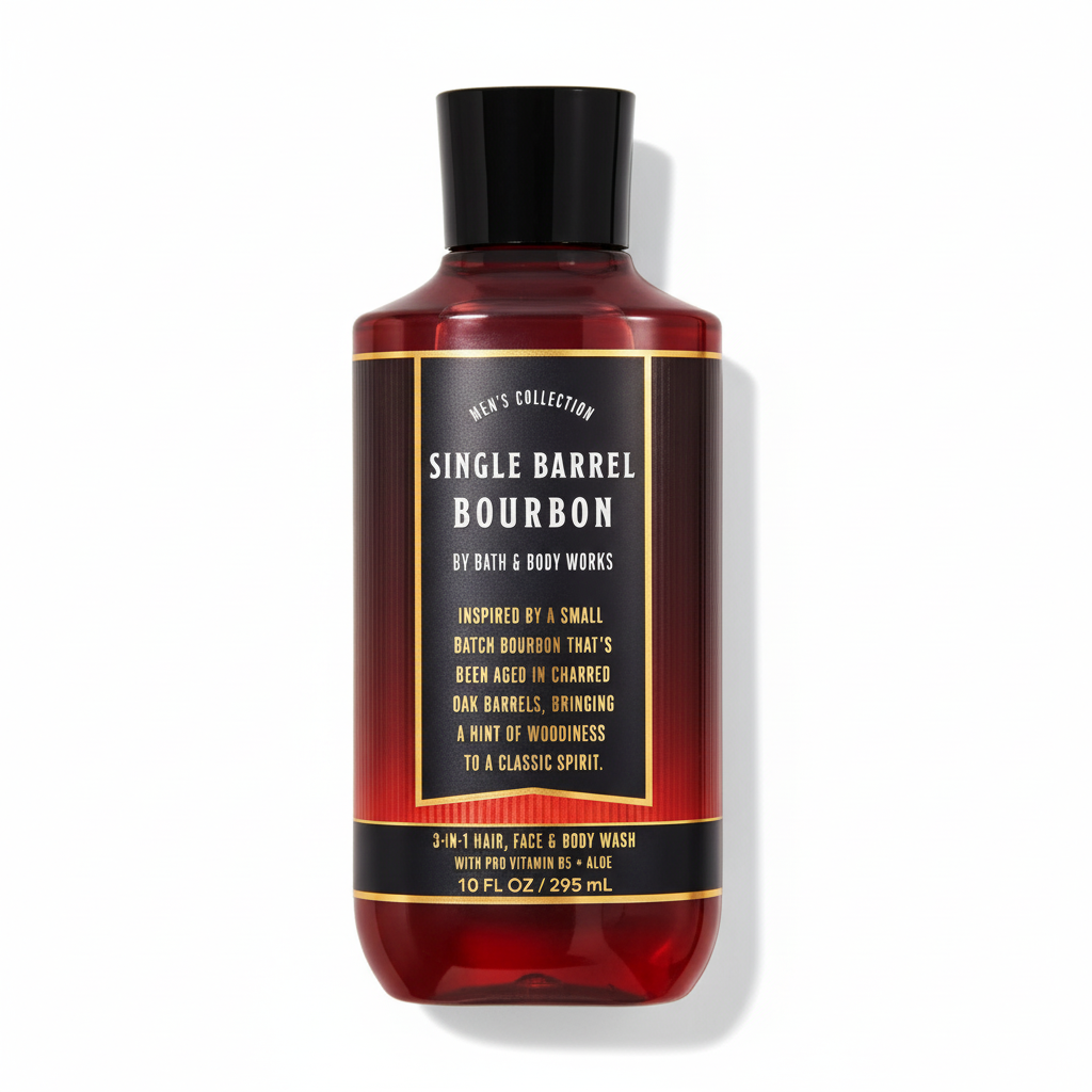 Single Barrel Bourbon 3-in-1 Hair, Face & Body Wash