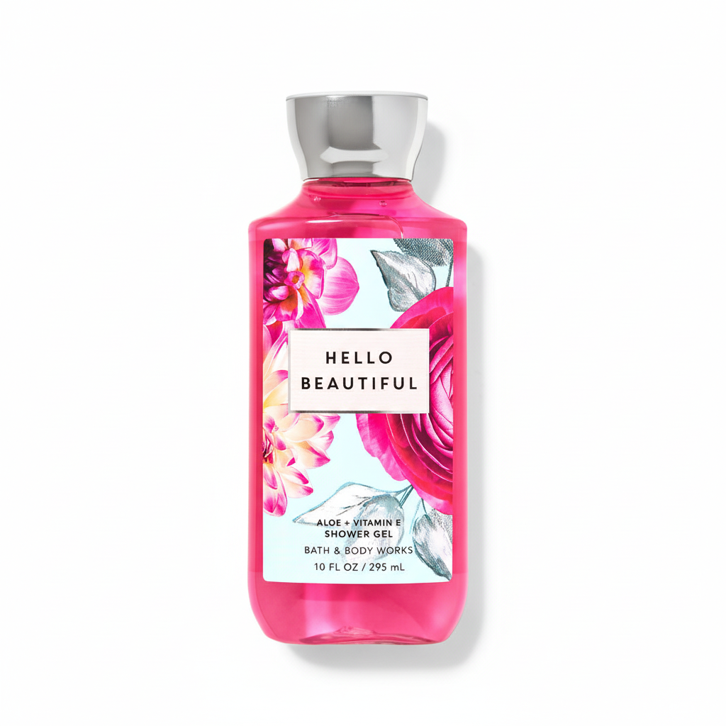 Hello Beautiful Aloe + Vitamin E Shower Gel