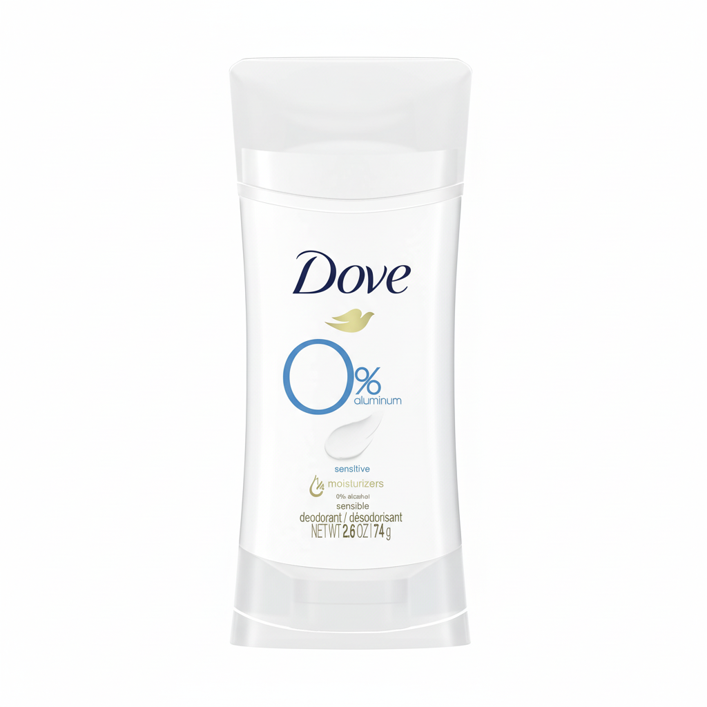 Dove 0% Aluminum Sensitive Deodorant