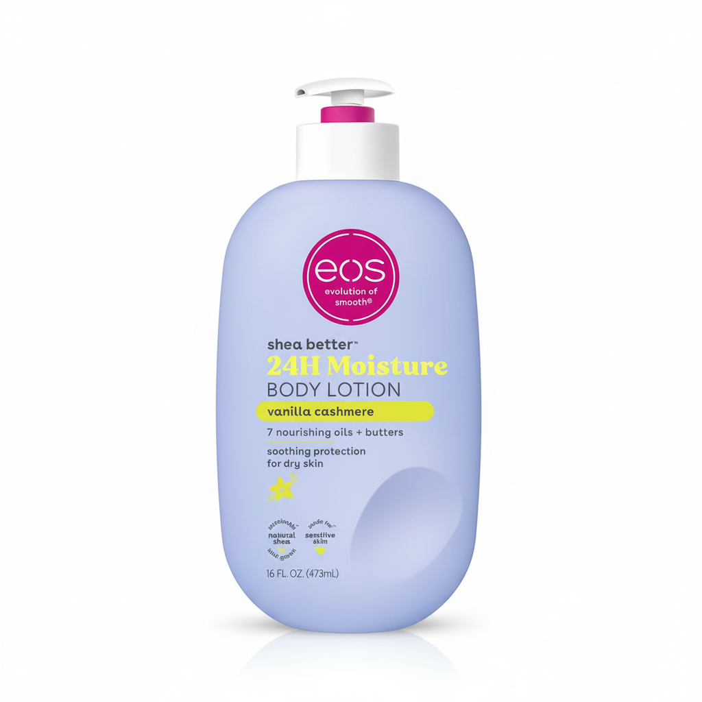 eos Shea Better 24H Moisture Body Lotion Vanilla Cashmere 16 fl oz
