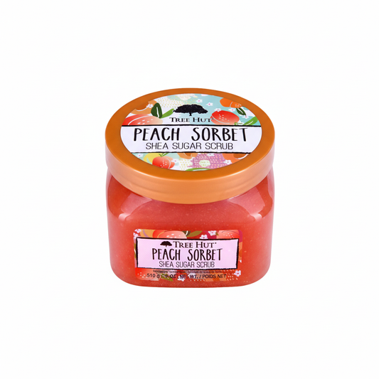 Tree Hut Peach Sorbet Shea Sugar Scrub (510 g)