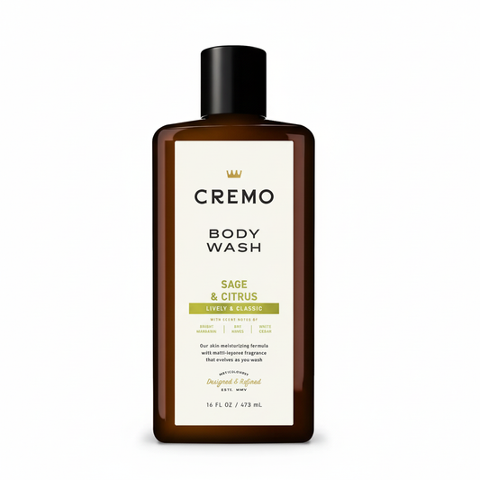 Cremo Sage & Citrus Body Wash 16 fl oz