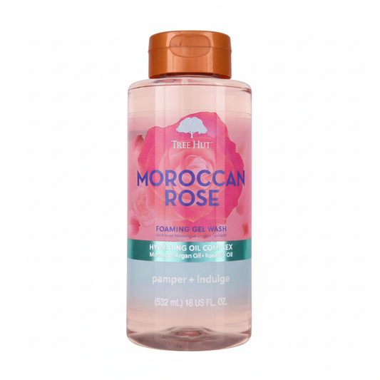 Tree Hut Moroccan Rose Foaming Gel Body Wash (532 ml)