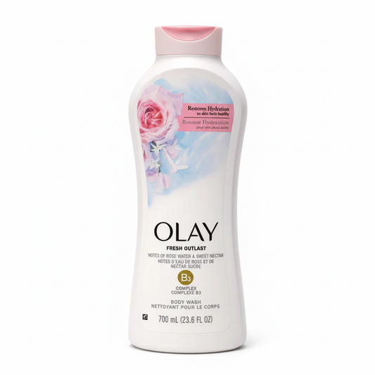 Olay Fresh Outlast Rose Water & Sweet Nectar Body Wash