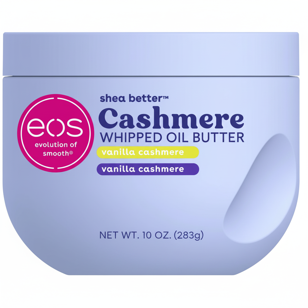 eos Shea Better Cashmere Whipped Oil Butter Vanilla Cashmere 10 oz