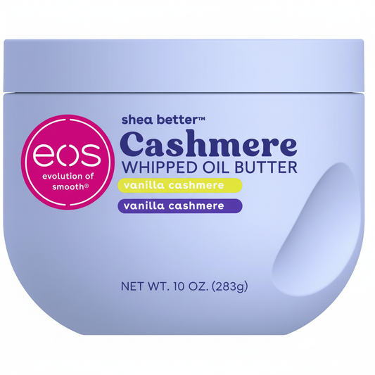 eos Shea Better Cashmere Whipped Oil Butter Vanilla Cashmere 10 oz