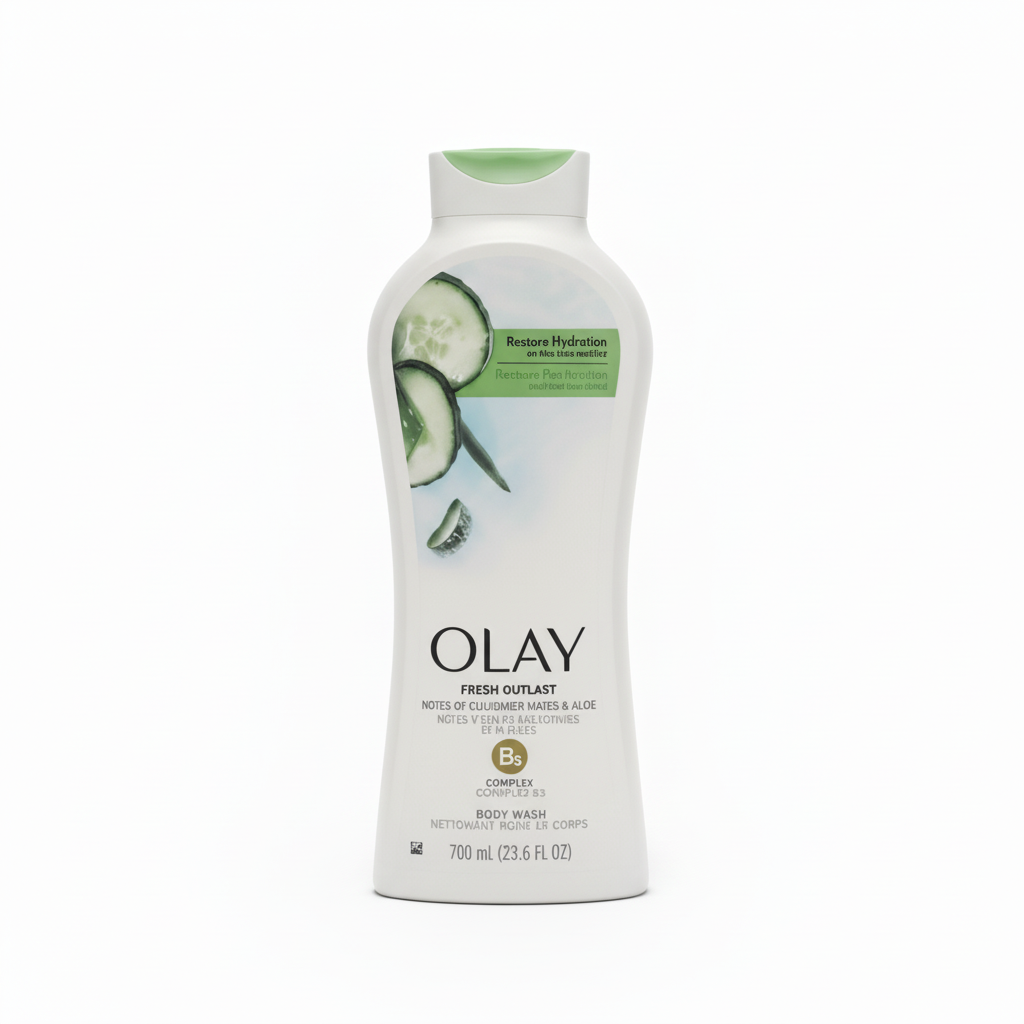 Olay Fresh Outlast Body Wash – Cucumber & Aloe Water (700 ml)