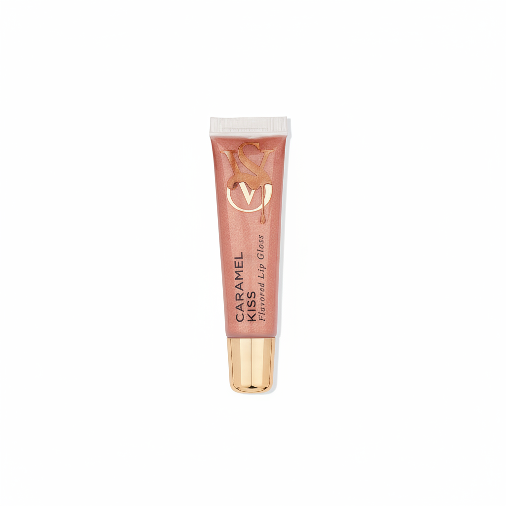 Caramel Kiss Flavored Lip Gloss