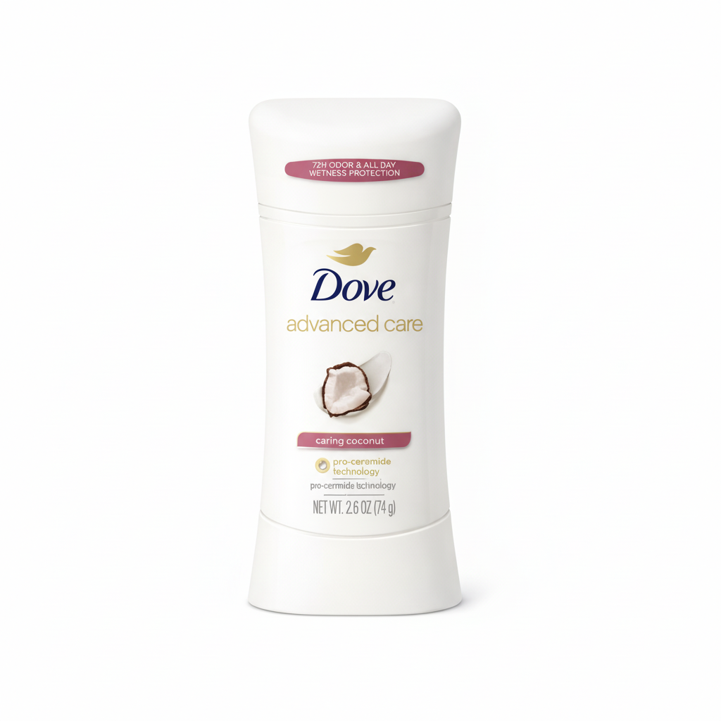 Dove Advanced Care Antiperspirant Deodorant – Caring Coconut  (74 g)