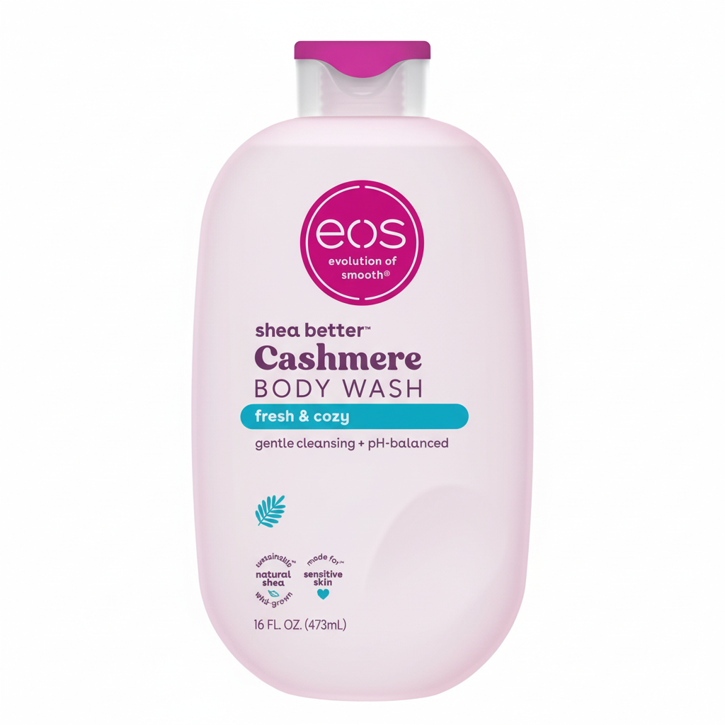 eos Shea Better Cashmere Body Wash – Fresh & Cozy (473 ml)