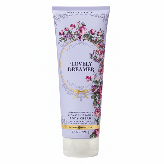 Lovely Dreamer Body Cream White Background