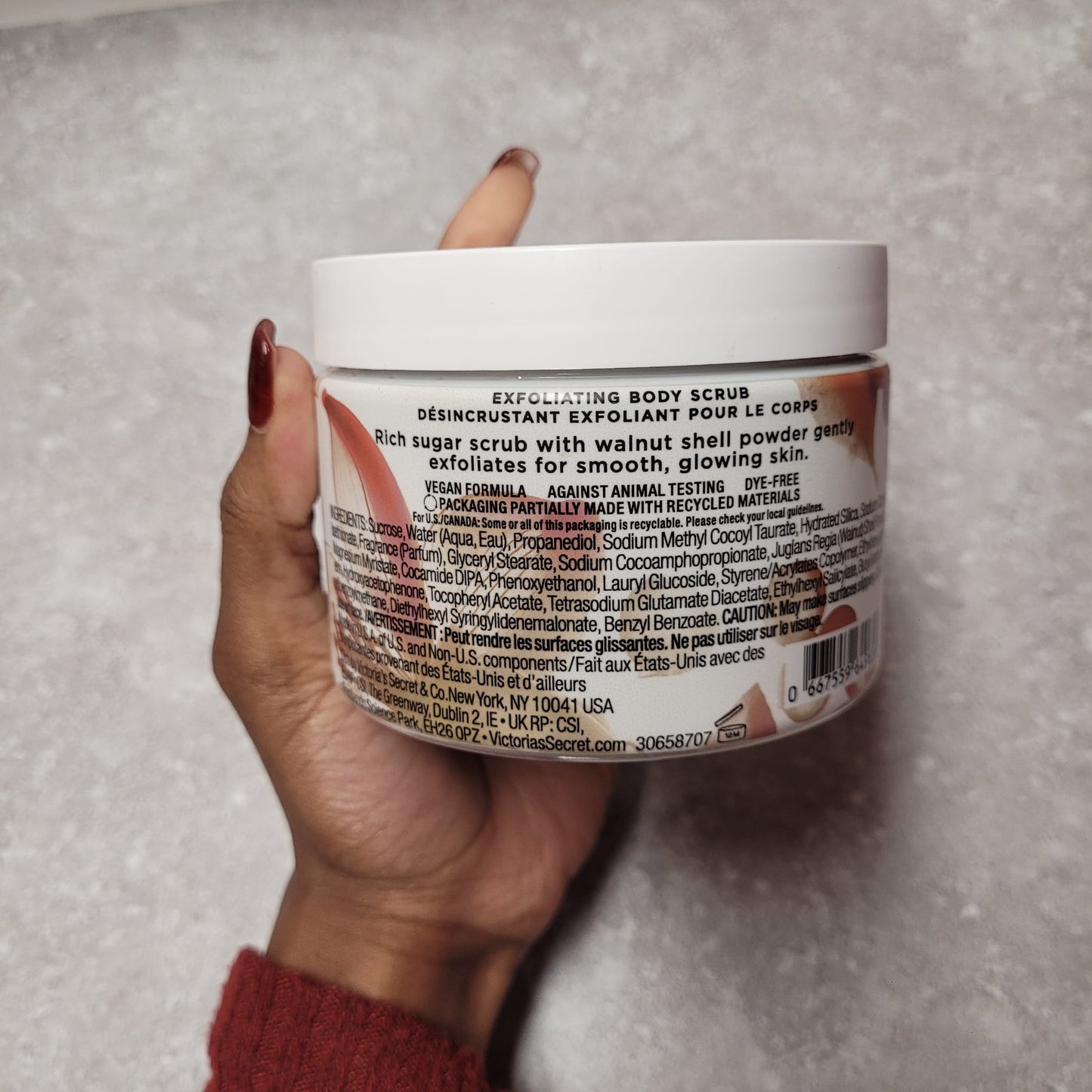 Victoria’s Secret Vanilla Bean & Macadamia  Body Scrub 386g
