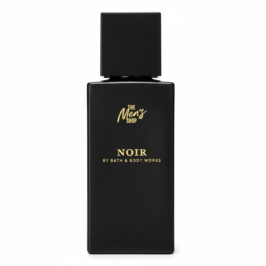 Noir Cologne White Background