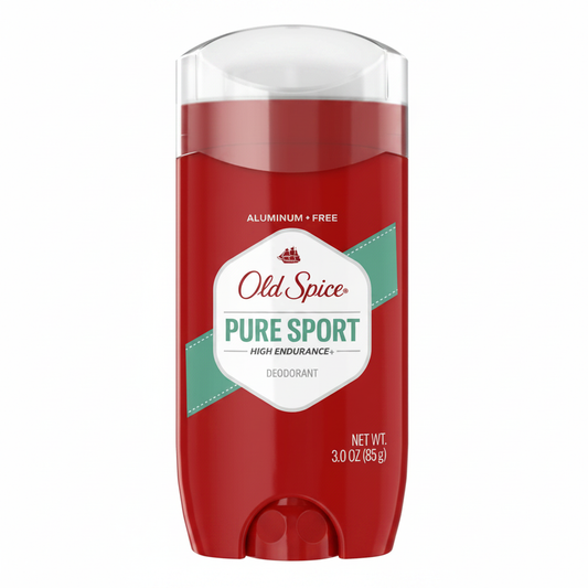 Old Spice Pure Sport Deodorant White Background