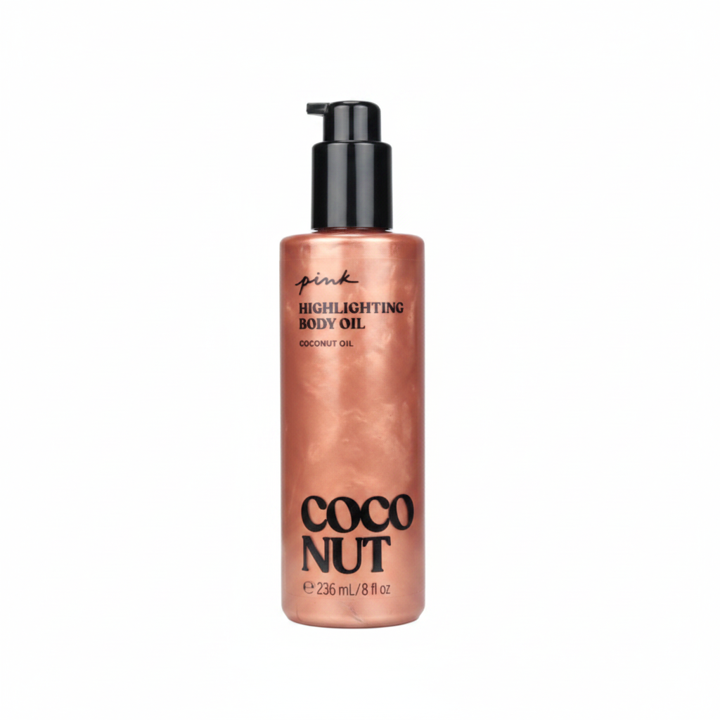 PINK Coconut Highlighting Body Oil