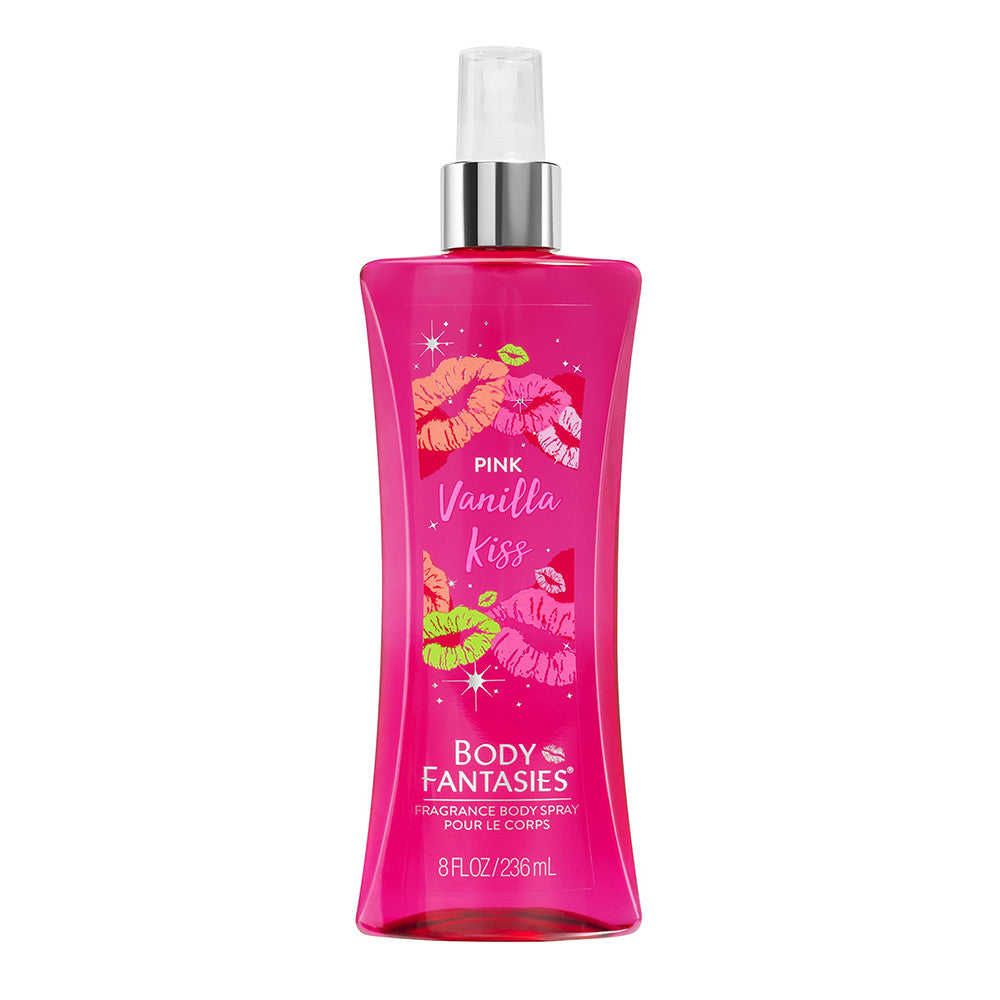 Body Fantasies Signature Pink Vanilla Kiss Fantasy Fragrance Mist (236 ml)