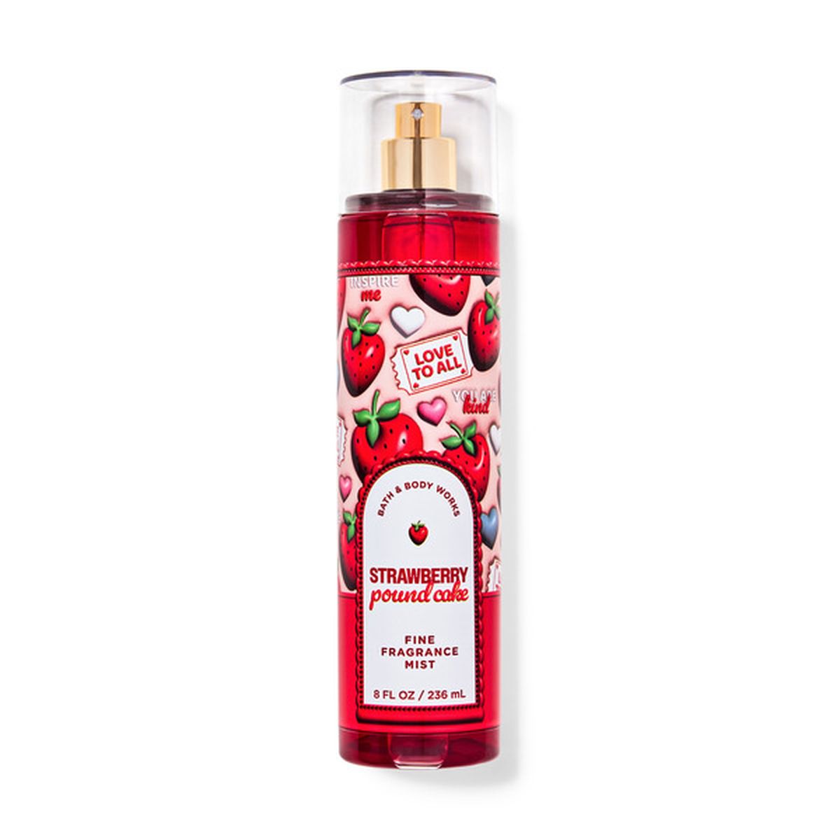 Bath & Body Works Strawberry Pound Cake Mist 236 ml