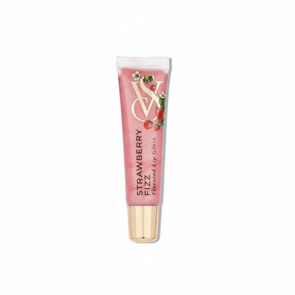 Strawberry Fizz Flavored Lip Gloss