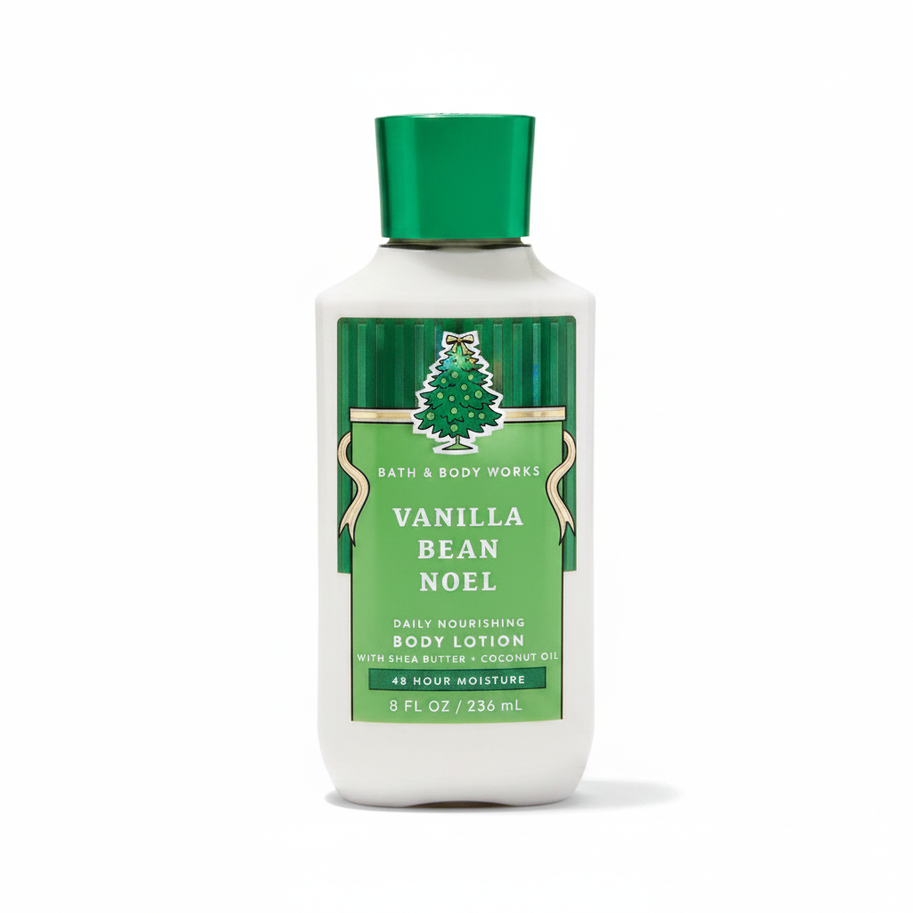 Vanilla Bean Noel Body Lotion White Background