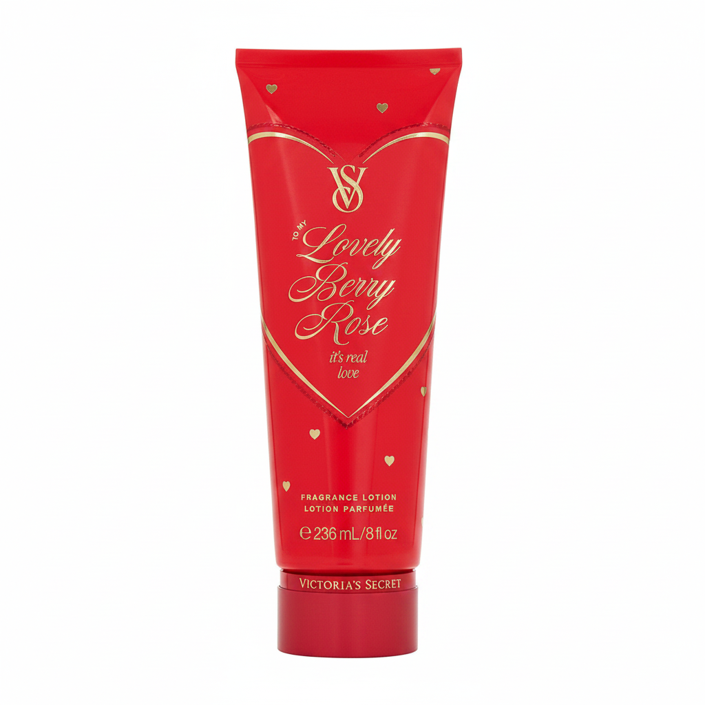 Victoria's Secret Lovely Berry Rose Fragrance Lotion
