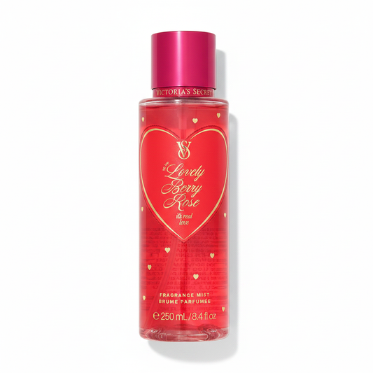 Victoria's Secret Lovely Berry Rose Fragrance Mist